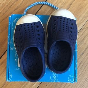Native Shoes Regatta Blue Jefferson Toddler Sz 5